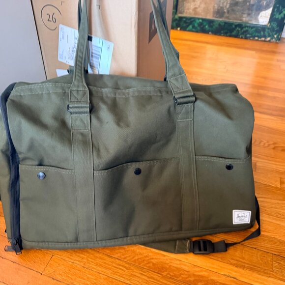 Herschel Bennett Duffle 50L, Green - Picture 3 of 5
